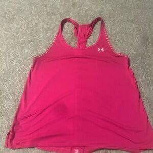 Under Armour Hot Pink Racerback Active Tank